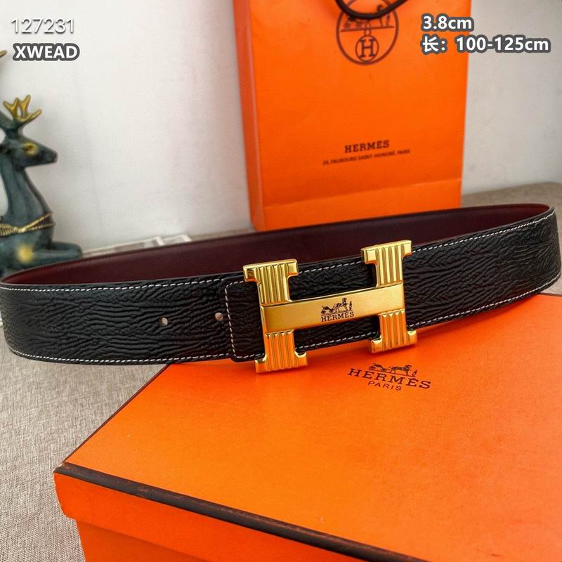 Hermes belt 38mmX100-125cm 8L54